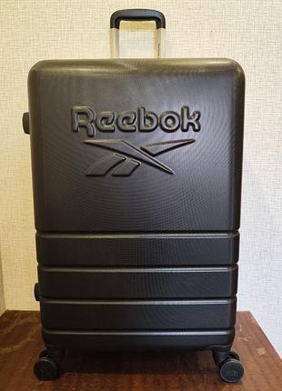 Reebok 77 см чемодан большой чемодан большой пластиковый