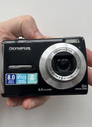 Вінтажний фотоаппарат камера 2000х olympus fe-310 (не працює спалах)