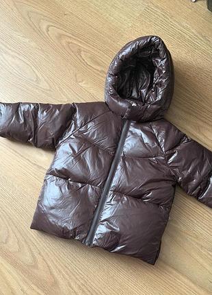 Дитяча зимова куртка пцховик zara 92cm