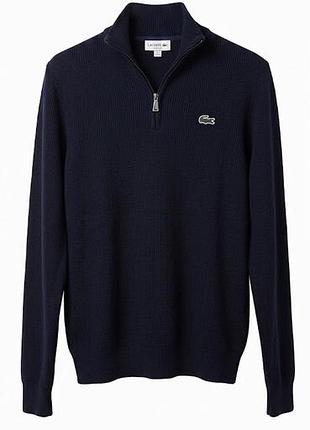 Дитяча дівчача хлопчача тепла кофта светр шерстяна лакоста lacoste