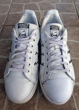 Женские оригинальные кроссовки adidas stan smith zig zag.