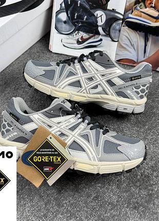 Р.38-45 кроссовки asics gel-kahana 8 beige grey gore-tex артикул 0977