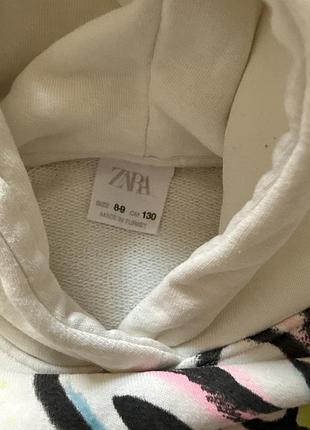Кофта з капюшоном для дівчинки від zara 2