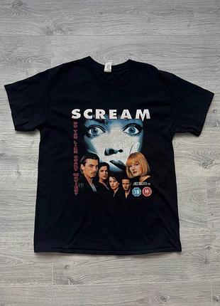 Футболка чоловіча scream 1996 vintage