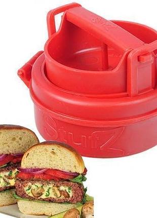 Ручной одинарный пресс для приготовления котлет, гамбургеров stufz sliders pr3