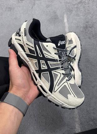 Р.40-45 кроссовки asics gel-kahana 8 black beige gore-tex артикул 0282
