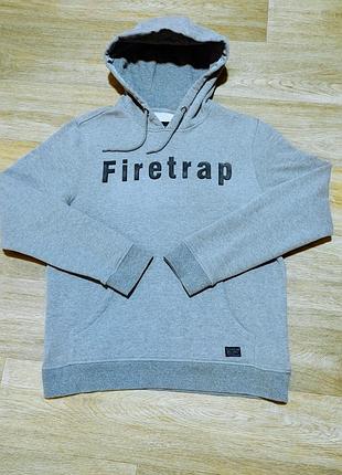 Чоловіче худі firetrap з принтом, розмір м.