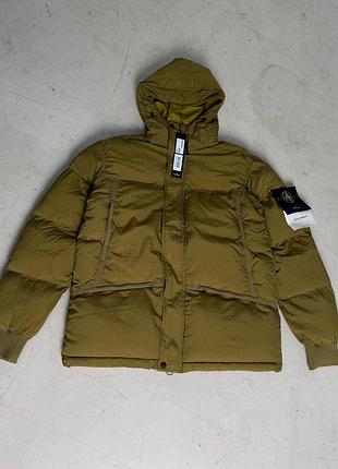 Si зимова чоловіча куртка з капюшоном коричнева р. xl, xxl