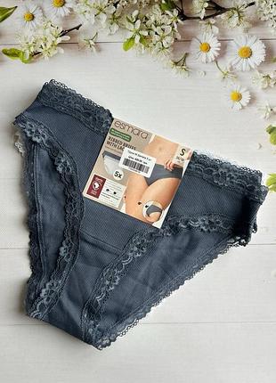 Женские трусики-брифы в рубчик от esmara (5 шт), размеры s/m/l
