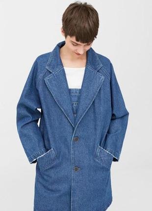 Пиджак джинсовый zara.