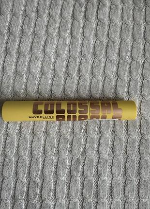 Туш для вій maybelline new york the colossal bubble mascara