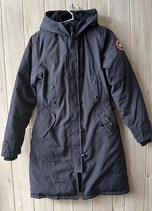 Пуховик-пальто canada goose