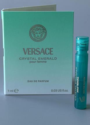 Versace пробник аромат парфум crystal emerald 1мл