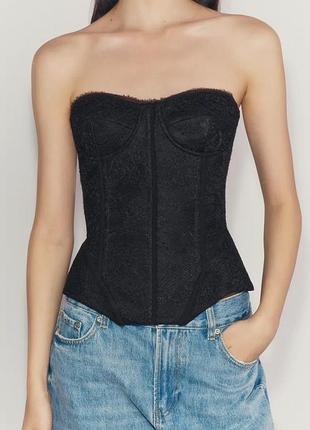 Кружевной корсет zw collection