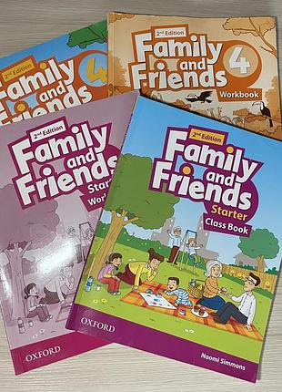 Family and friends starter,1,2,3,4
