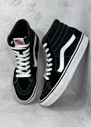 Високі оригінальні кеди vans sk8 hi