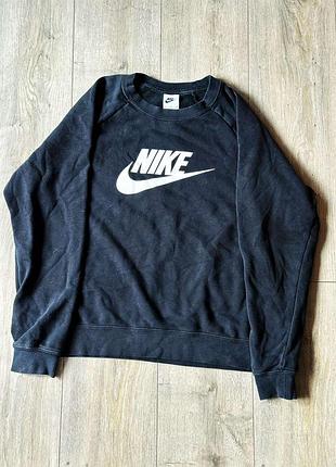 Лонгслів чоловічий nike чорний xl