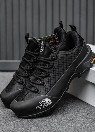 Черные мужские кроссовки the north face glenclyffe low gore-tex black termo х норт фейс 40
