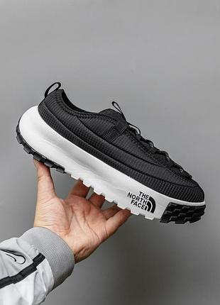 Чорні кросівки унісекс the north face tnf low never stop lace black х норт фейс 37