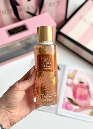 Спрей для тіла з шиммером vanilla playa victoria’s secret