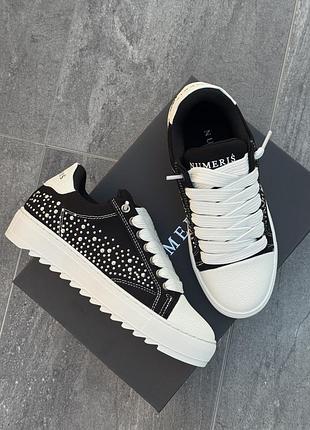 Трендові кеди numeris studded black
