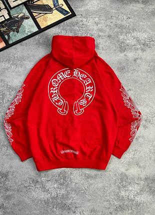 Zip hoodie chrome hearts худи хром хартс