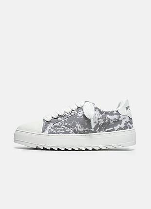 Трендові кеди унісекс numeris acrylic grey white. жіночі та чоловічі