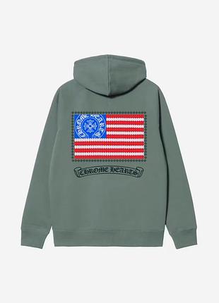 Zip hoodie chrome hearts