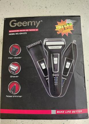 Электробритовая geemy model no:gm-573.