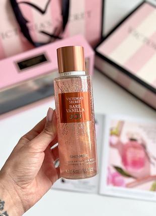 Спрей для тіла з шиммером bare vanilla joy victoria’s secret
