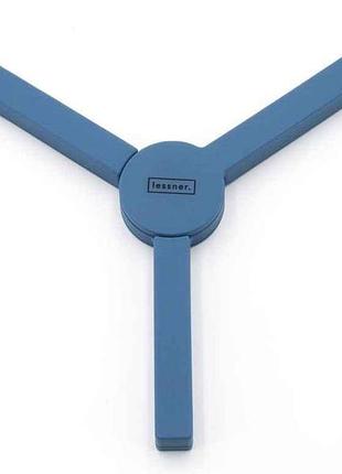 Подставка под горячий силикон 20х13,3х1,5см 10315 sky blue тм lessner