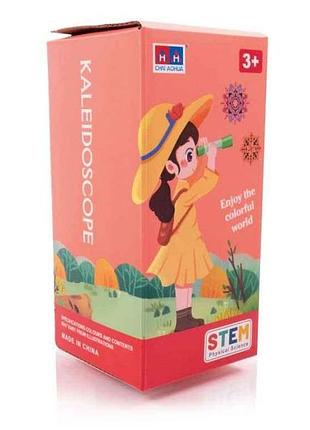 Гра розвиваюча калейдоскоп 12см рожевий vt6020-01 тм vladi toys