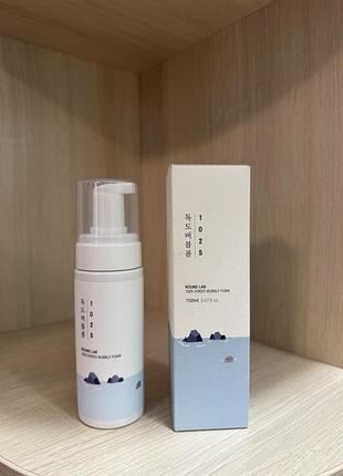 Гель для вмивання round lab 1025 dokdo bubble foam 150 мл
