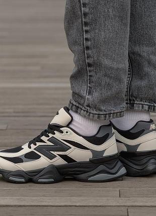 Кросівки new balance 9060 black beige