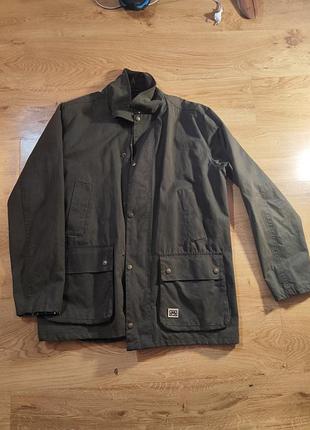 Ваксированная куртка brixtol x barbour made in england размером xl/xxl