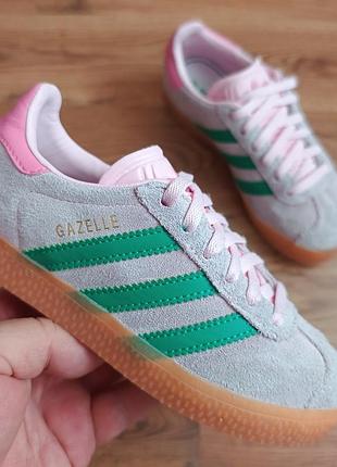 Оригинальные кожаные adidas gazelle р29 длина стельки по факту 19см