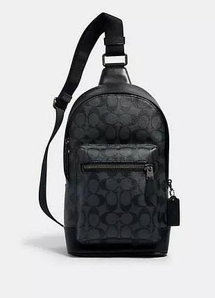 Сумка портфель чоловіча coach