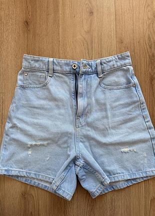 Джинсові шорти zara