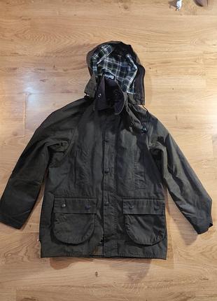 Дитяча ваксована  куртка barbour hunter розмір м