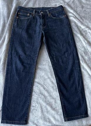 Оригинальные мужские джинсы levi's 511 slim fit (w31 l34) rinse / темно-синие