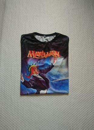 Футболка з принтом marillion l розмір