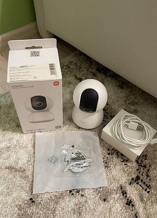 Ip камера xiaomi mi 360° 2k | поворотна wi-fi камера з передачею відео на телефон