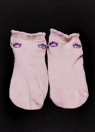 Лёгкие короткие носочки 26-28р 7641