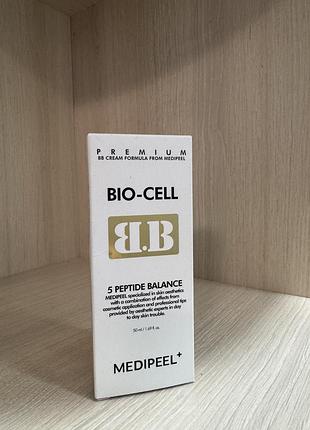 Вв-крем для обличчя 
medipeel bb cream bio-cell 5 peptide balance