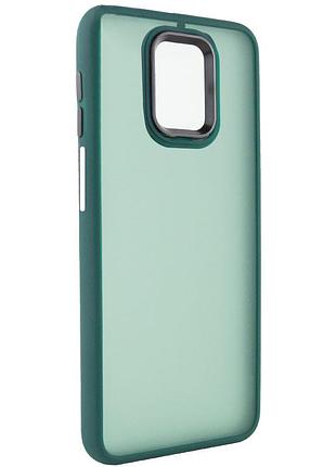 Чехол tpu+pc lyon frosted для xiaomi redmi note 9s / note 9 pro / note 9 pro max