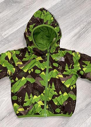 Демисезонная куртка the north face, 6-12мес