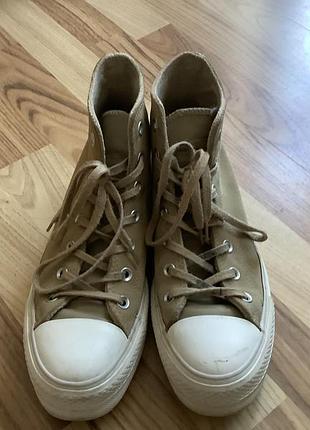 Кеды converse оригинал замшевые