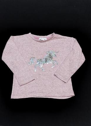 Джемпер primark единорог 98-104р 7630