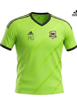 Оригинальная мужская футболка adidas размер l л салатовая спортивная футбольная джерси адидас а1
