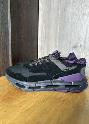 Clarks naturex - кожаные водостойкие кроссовки